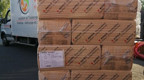 Fibre de bois à souffler   vrac Thermofibre Gutex 
